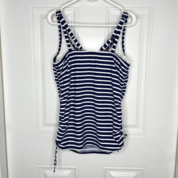 Lands' End Women's Tankini Swimsuit Top - Picture 3 of 8